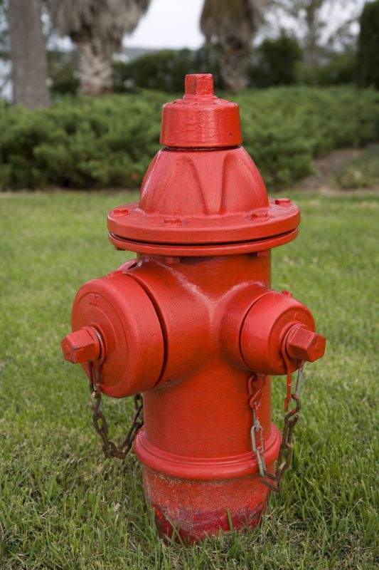 Multiple Hydrants in Industrial Area